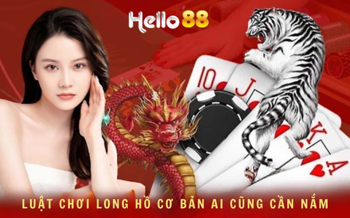 Luật chơi rồng hổ Helo88 khá đơn giản